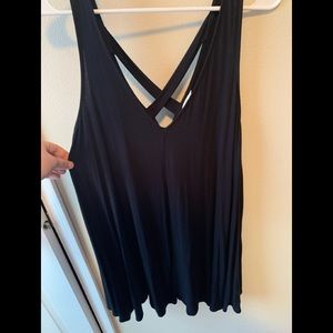 Black flowy dress